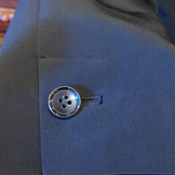 NWOT Banana Republic woven soft black blazer - Picture 6 of 10